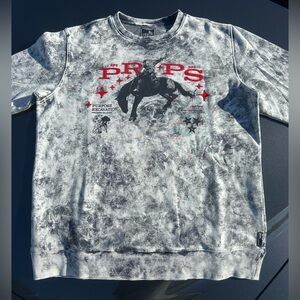 PRPS Grey Marble Crewneck